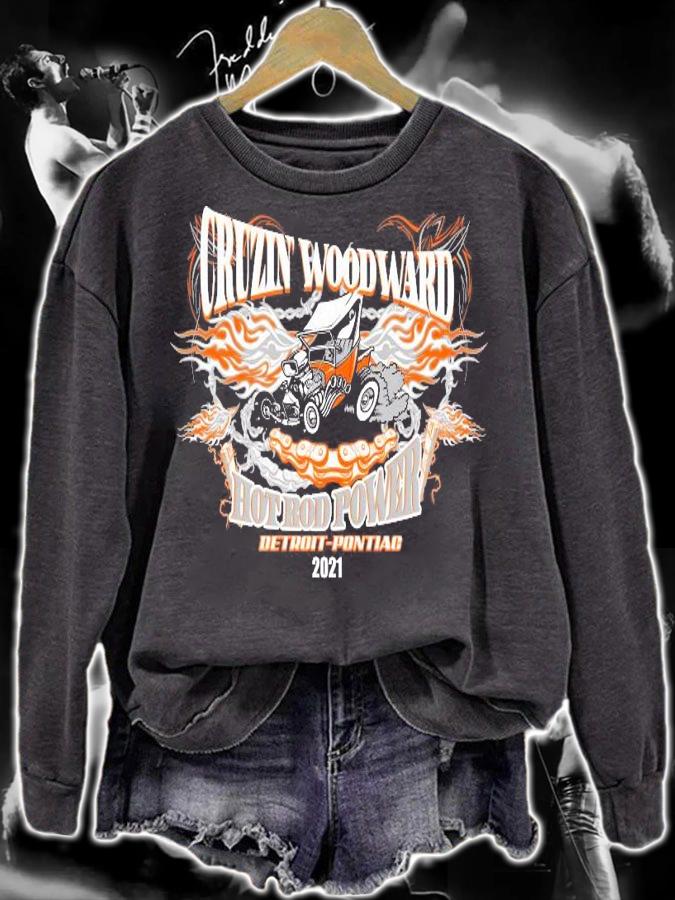 Cruising Woodward Hotrod Power 2021 shirt sweatshirt