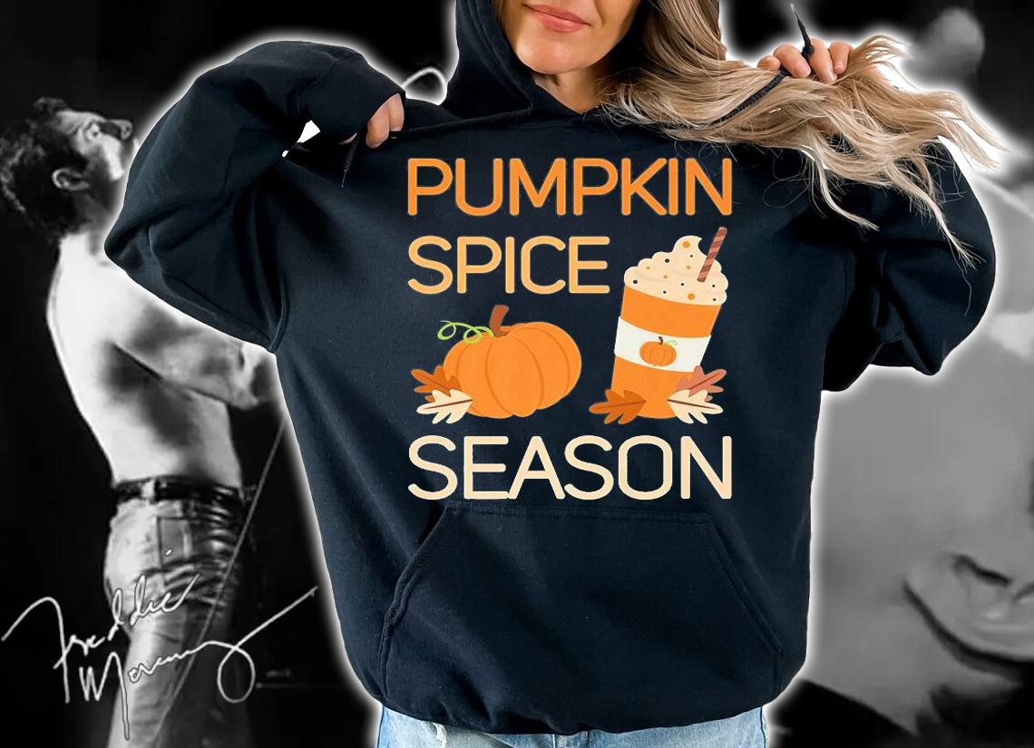 Cute Pumpkin Spice Season Autumn Fall Halloween T-Shirt
