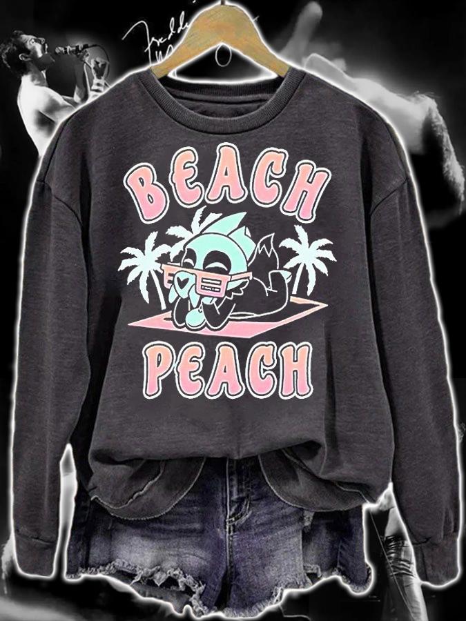 Disney the Owl house beach peach T-shirt sweatshirt