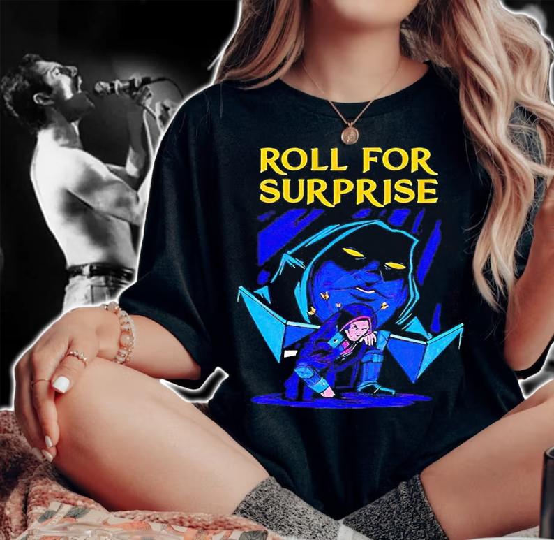 Dungeon Master roll for surprise T-shirt woman shirt