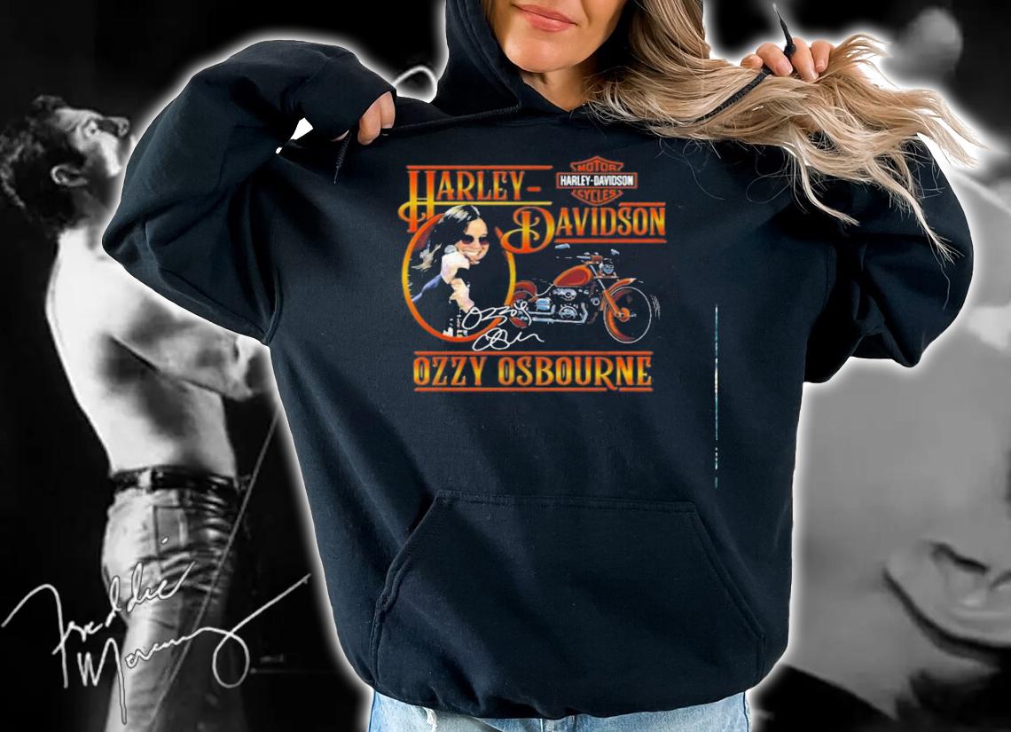 Harley Davidson Ozzy Osbourne Signature Shirt.Jpg hoodie