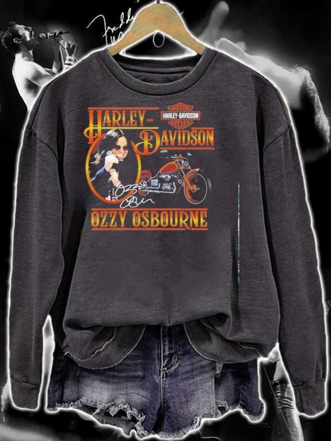 Harley Davidson Ozzy Osbourne Signature Shirt.Jpg sweatshirt
