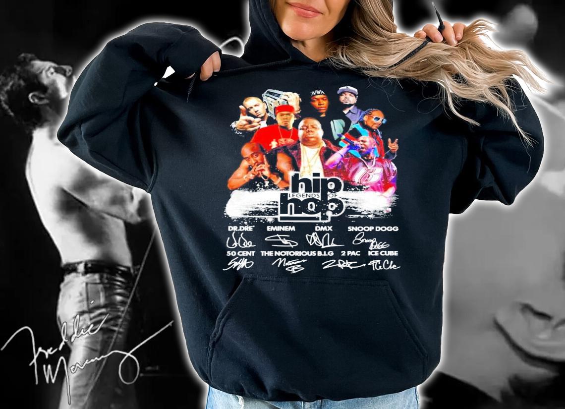 Hip Legends Of Hop signatures shirt