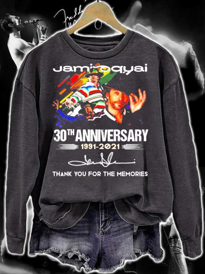 Jamiroquai 30th anniversary 1991-2021 signature shirt