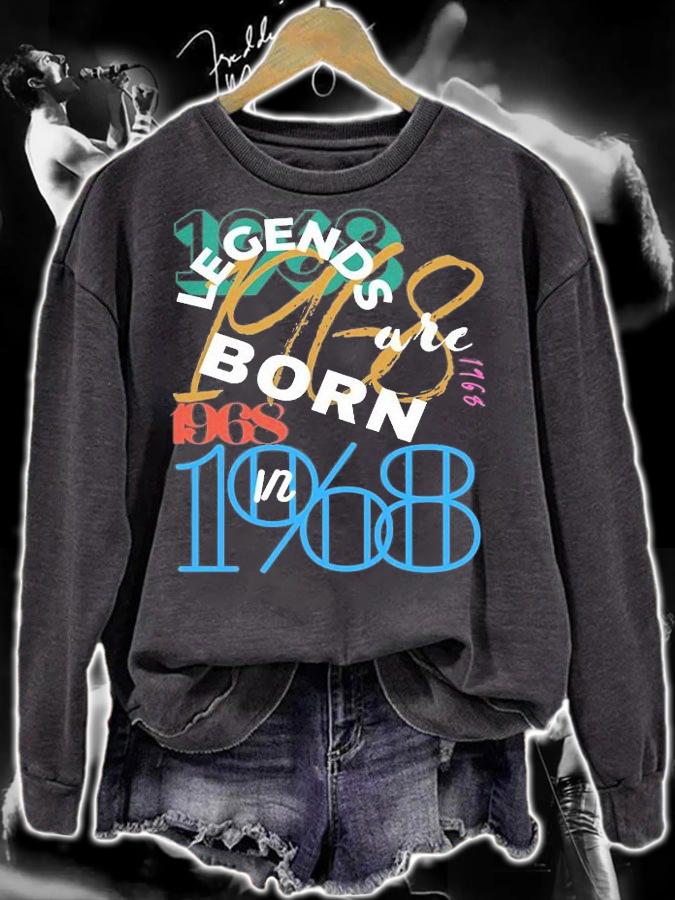 Legends are born in 1968 shirt sweatshirt