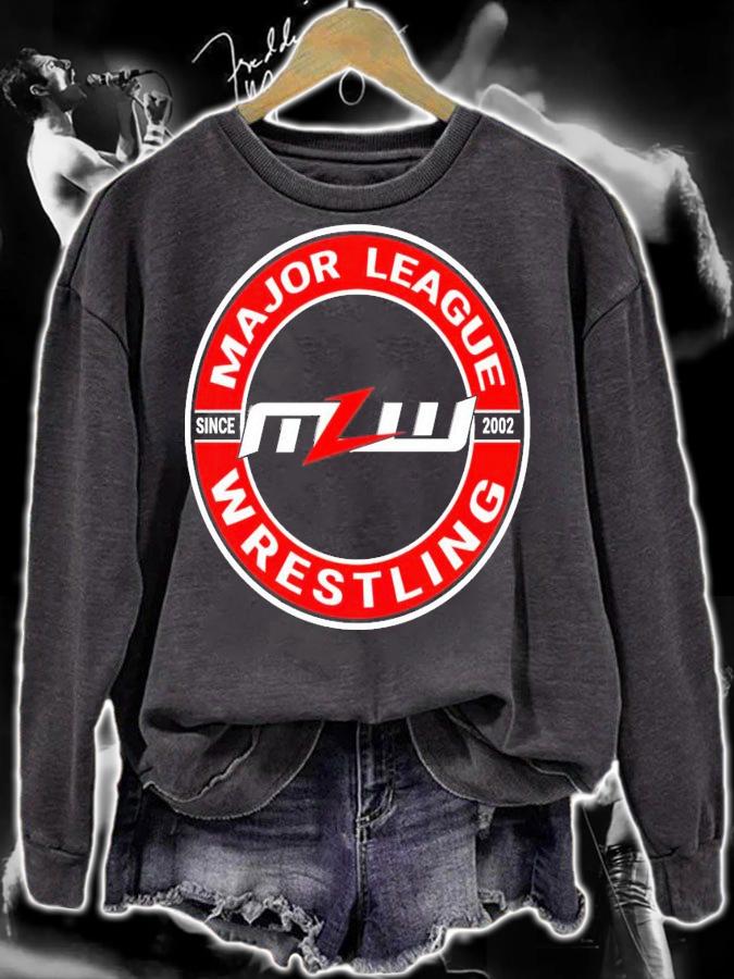 Major League since 2002 wrestling MLW shirt sweatshirt