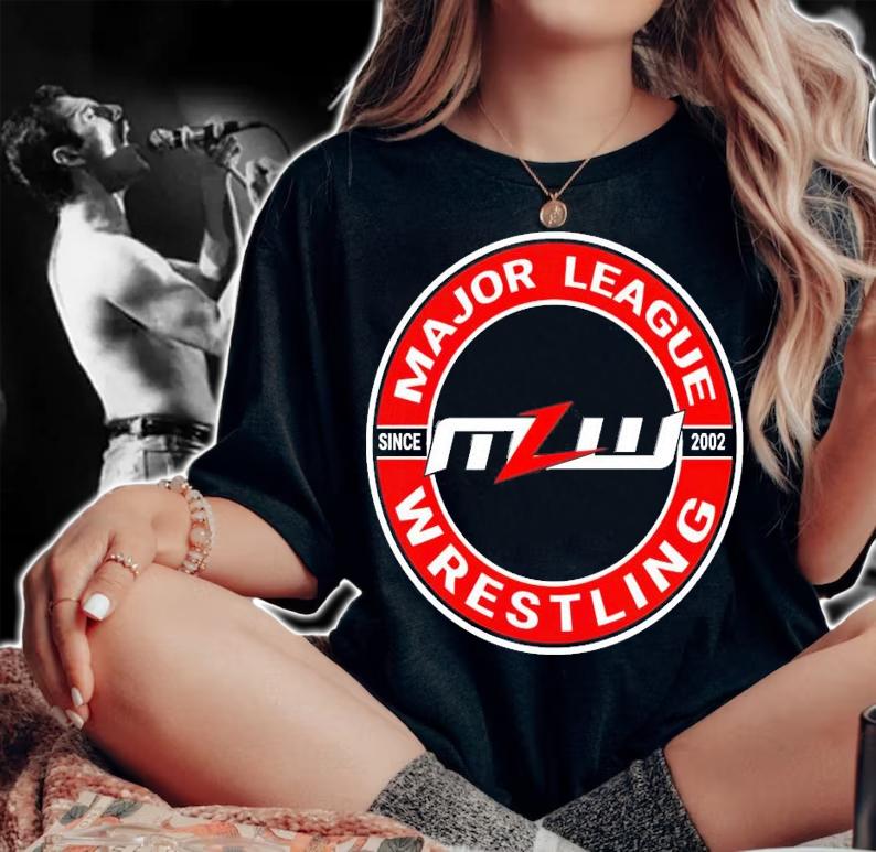 Major League since 2002 wrestling MLW shirt woman shirt