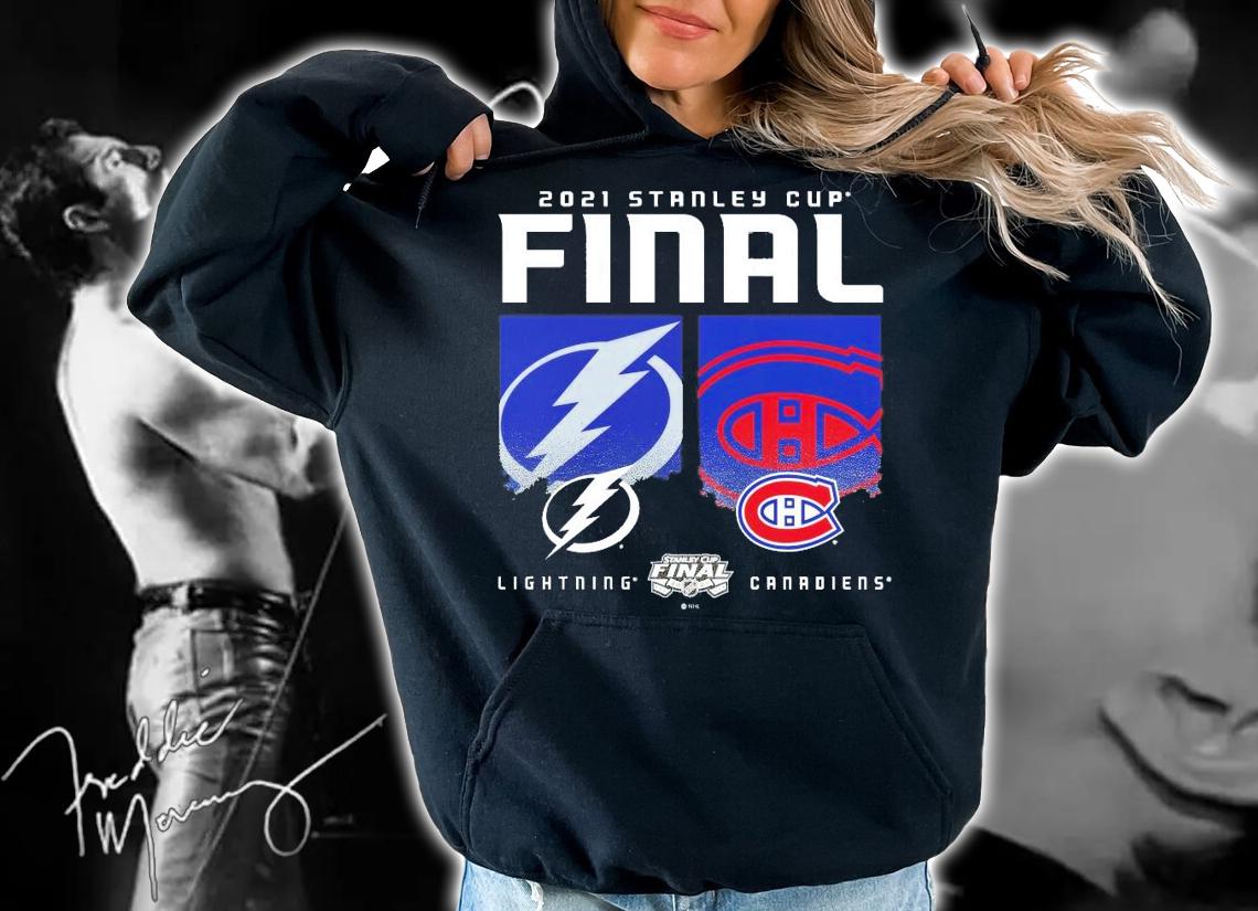 Montreal Canadiens and Tampa Bay Lightning 2021 Stanley Cup Final t-shirt hoodie