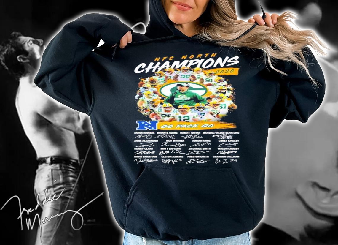 NFC Green Bay Packers North Champions 2020 go pack go shirt hoodie