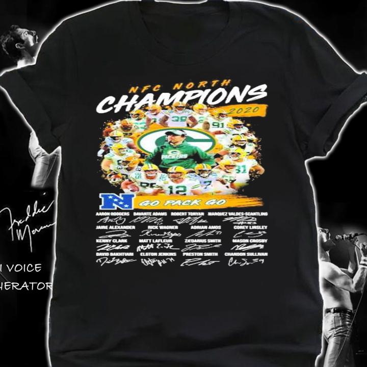 NFC Green Bay Packers North Champions 2020 go pack go shirt shirt