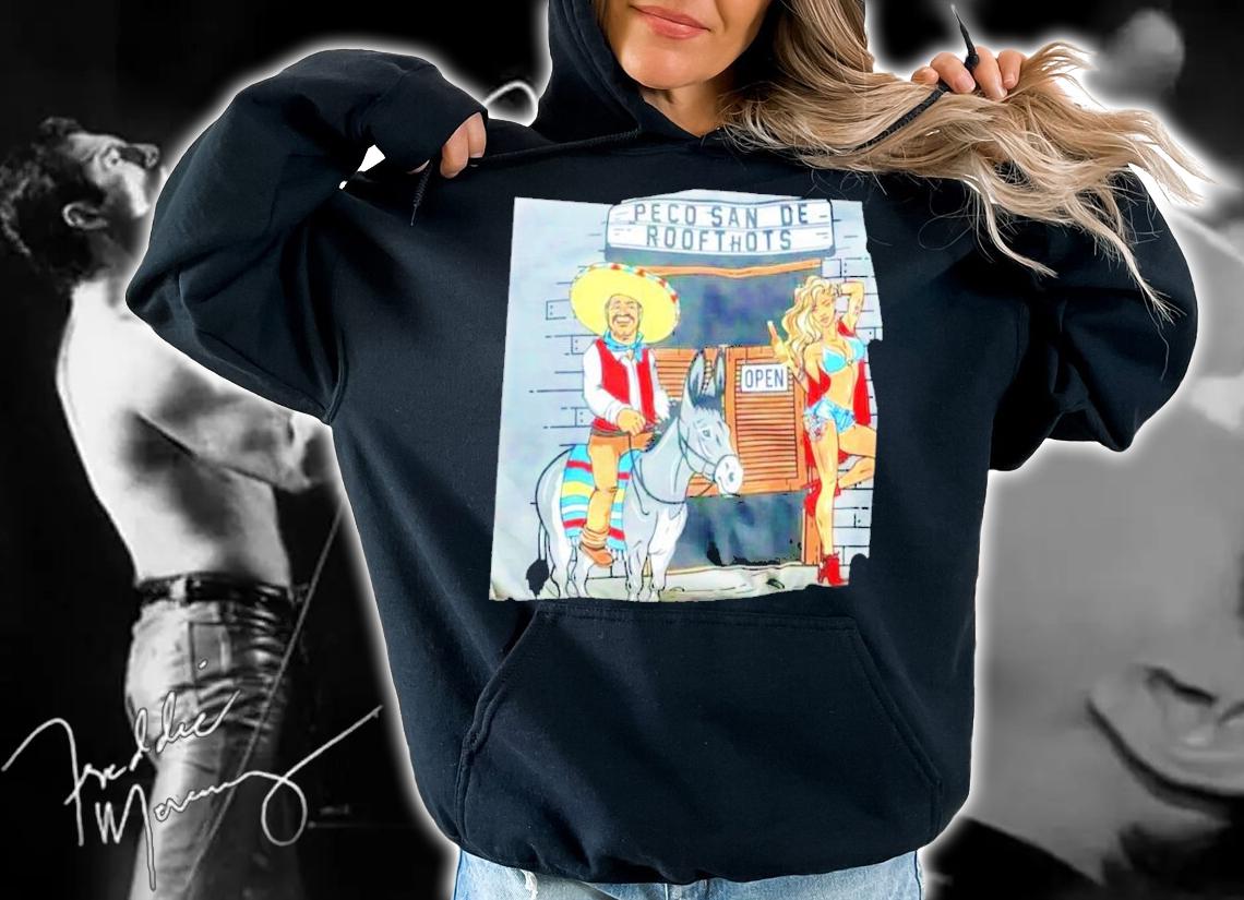 Peco san de roofthots shirt hoodie