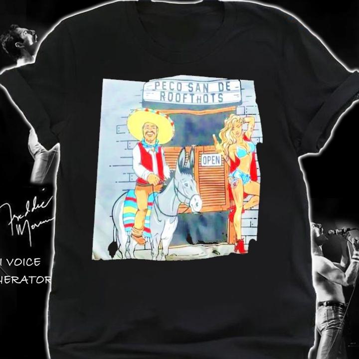 Peco san de roofthots shirt shirt