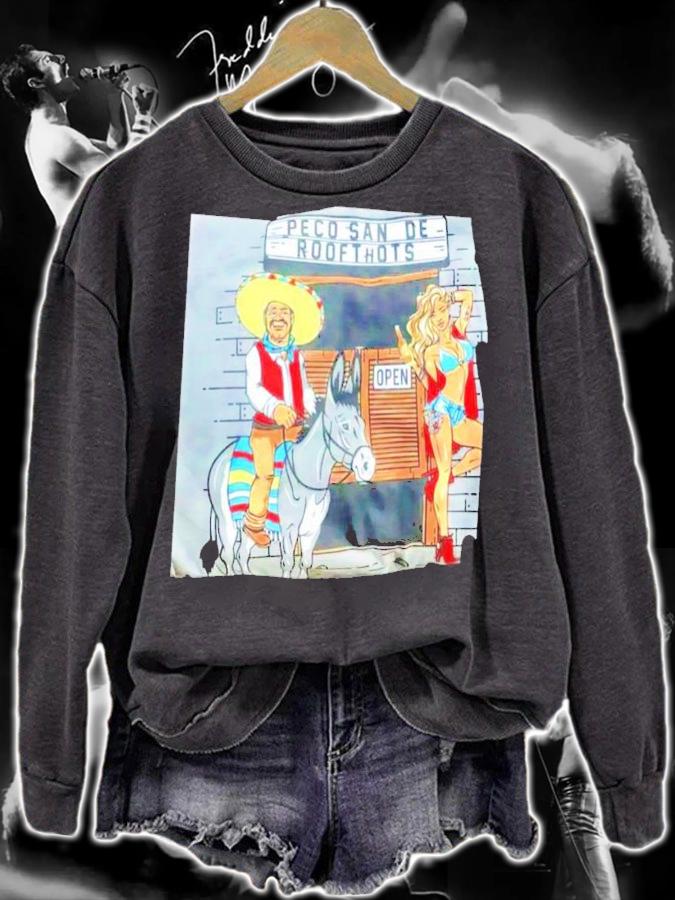 Peco san de roofthots shirt sweatshirt