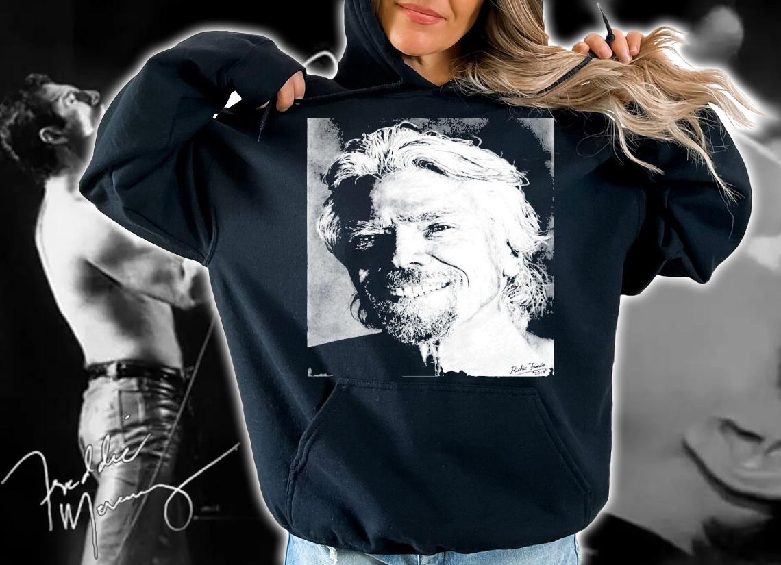 Richard Branson signature shirt hoodie