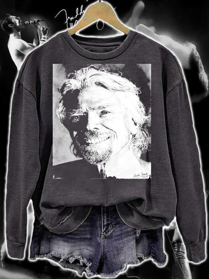 Richard Branson signature shirt sweatshirt