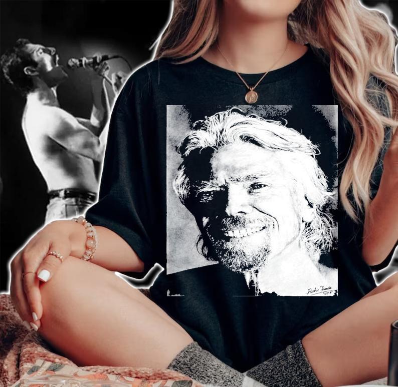 Richard Branson signature shirt woman shirt
