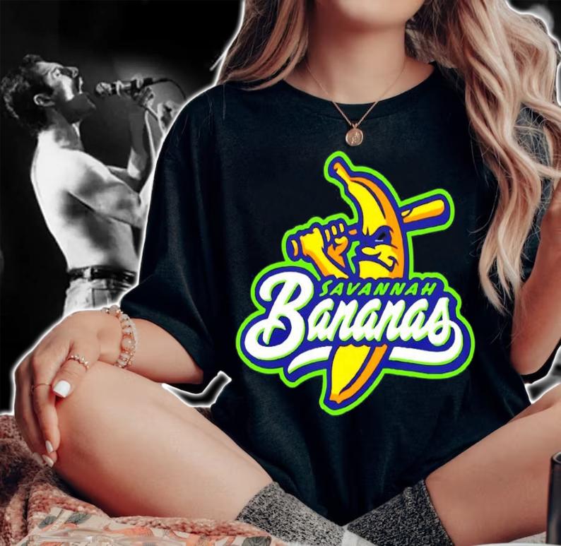 Savannah bananas baseball shirt woman shirt
