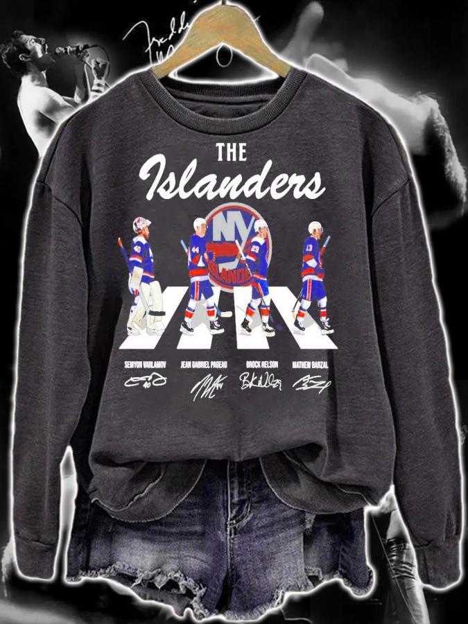 The New York Islanders Abbey Road signatures shirt