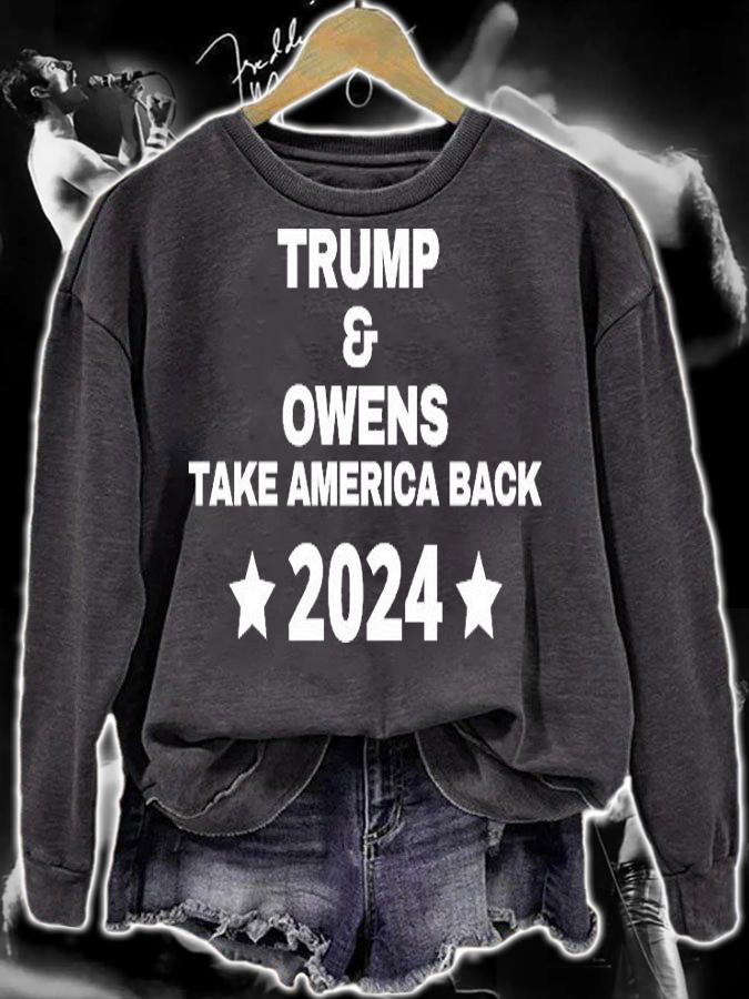 Trump And Owens Take America Back 2024 T-Shirt