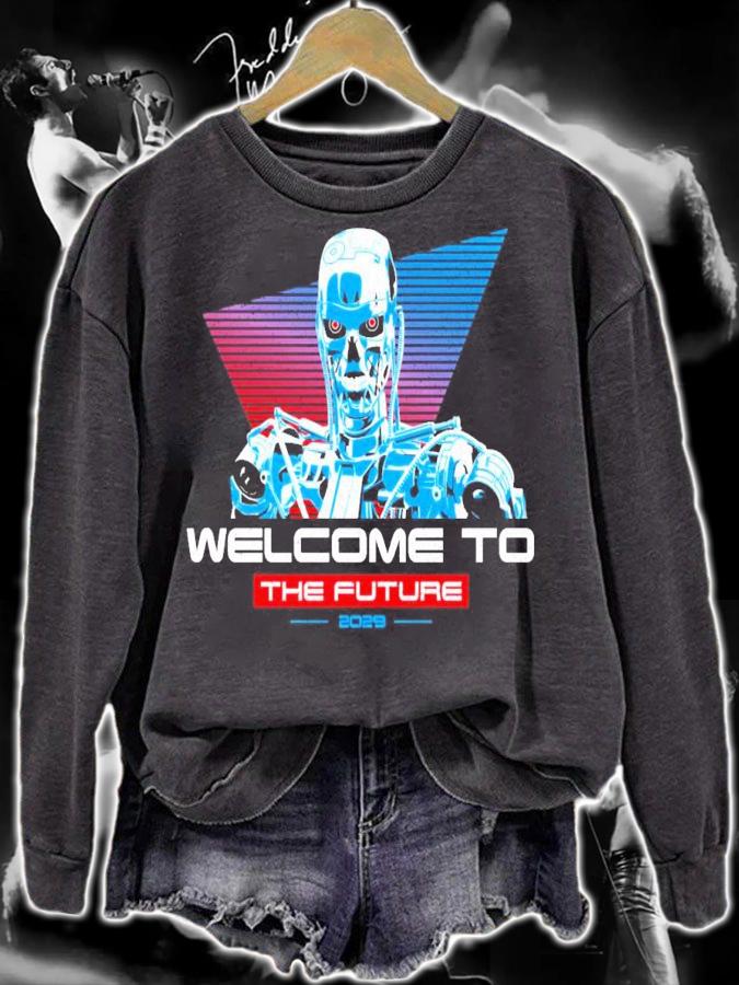 Welcome to the future 2029 shirt sweatshirt