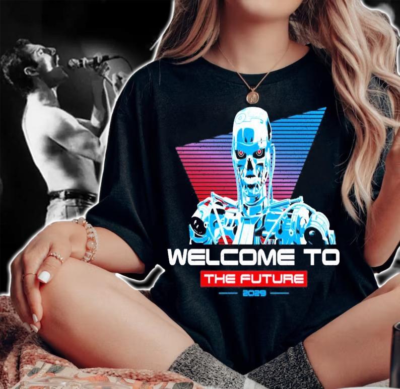 Welcome to the future 2029 shirt woman shirt