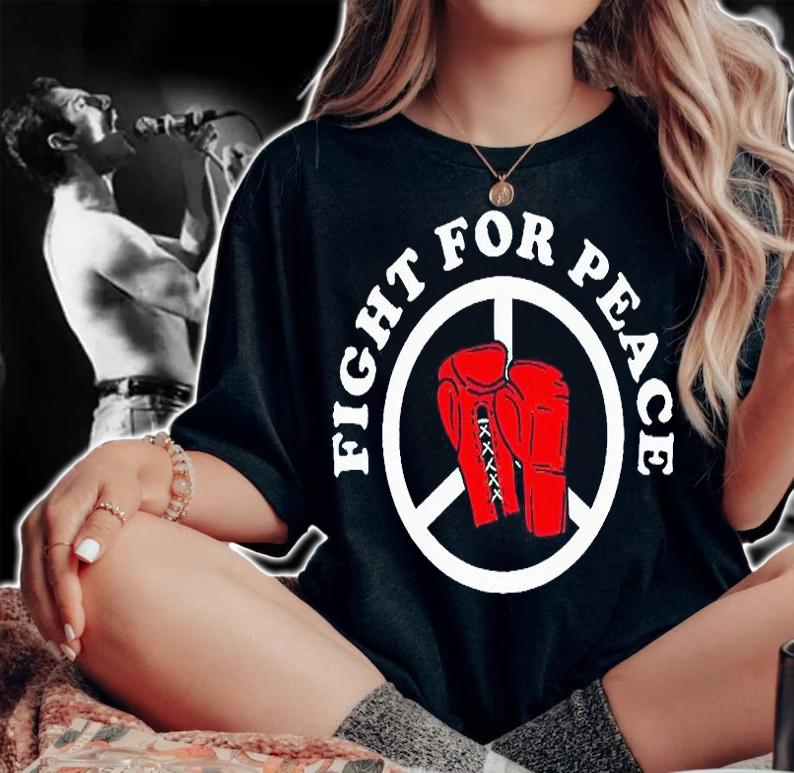 Fight for peace T-shirt woman shirt