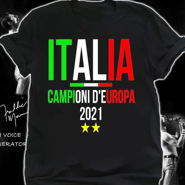 Italia Champions D'Europa 2021 shirt shirt