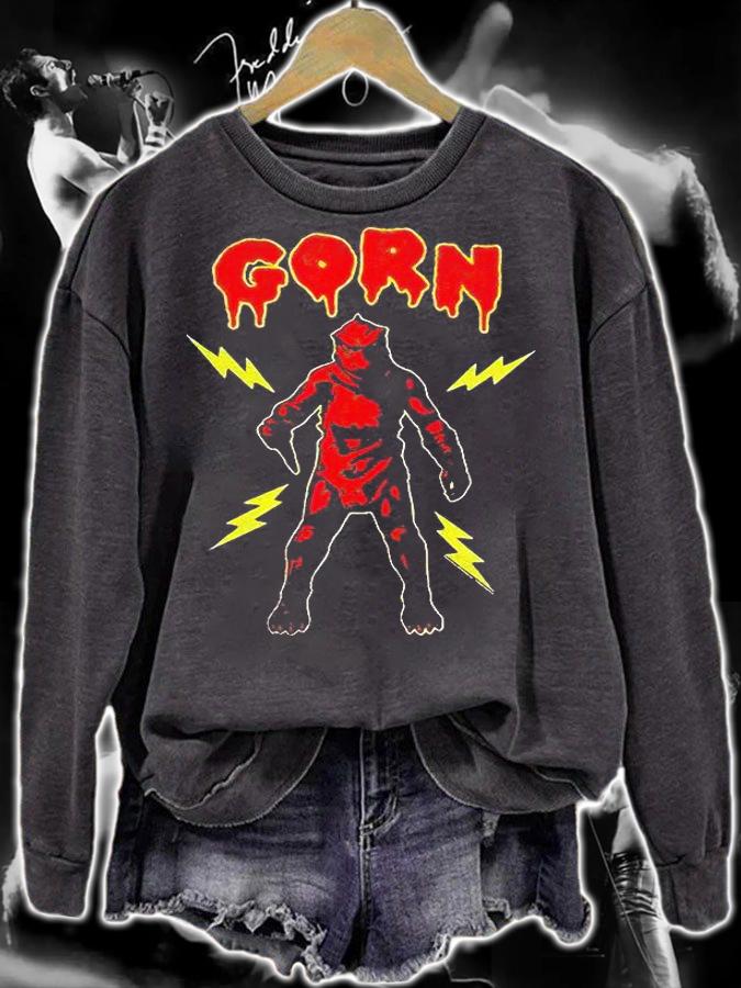 Star Trek original series Gorn lightning graphic T-shirt