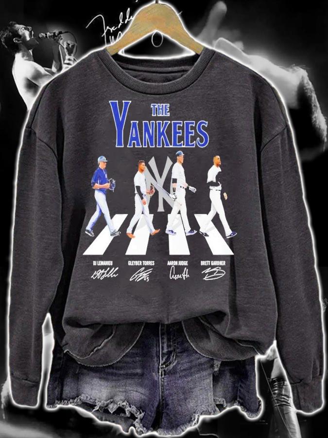 Best The Yankees Abbey Road signatures shirt sweatshirt