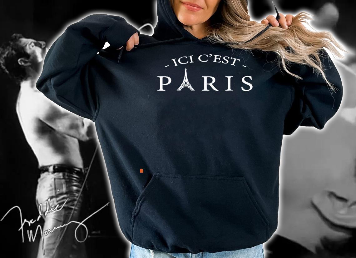 Ici C'est Paris Here it's Paris Welcome Messi 2021 shirt hoodie