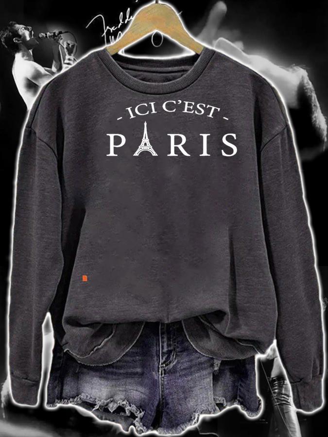 Ici C'est Paris Here it's Paris Welcome Messi 2021 shirt sweatshirt