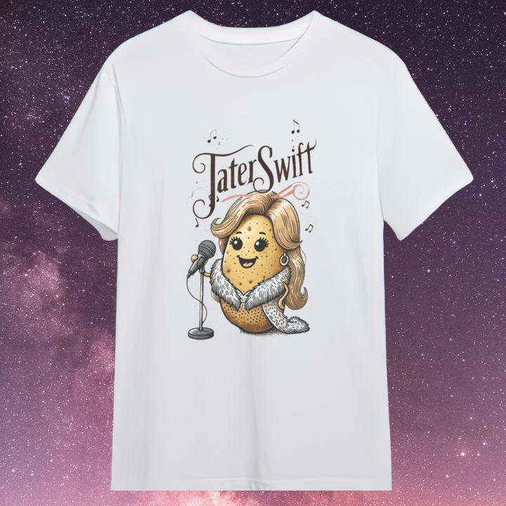 Funny Taylor Swift Tater Swift Eras Gift For Swifties Pop Culture Graphic T-Shirt