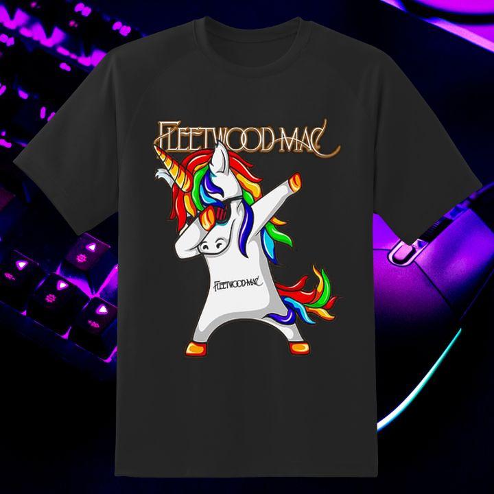 Limited Stock Dabbing Unicorn Fleetwood Mac T-Shirt