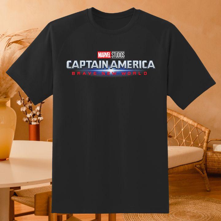 Marvel Studios Captain America Brave New World Movie Logo Shirt