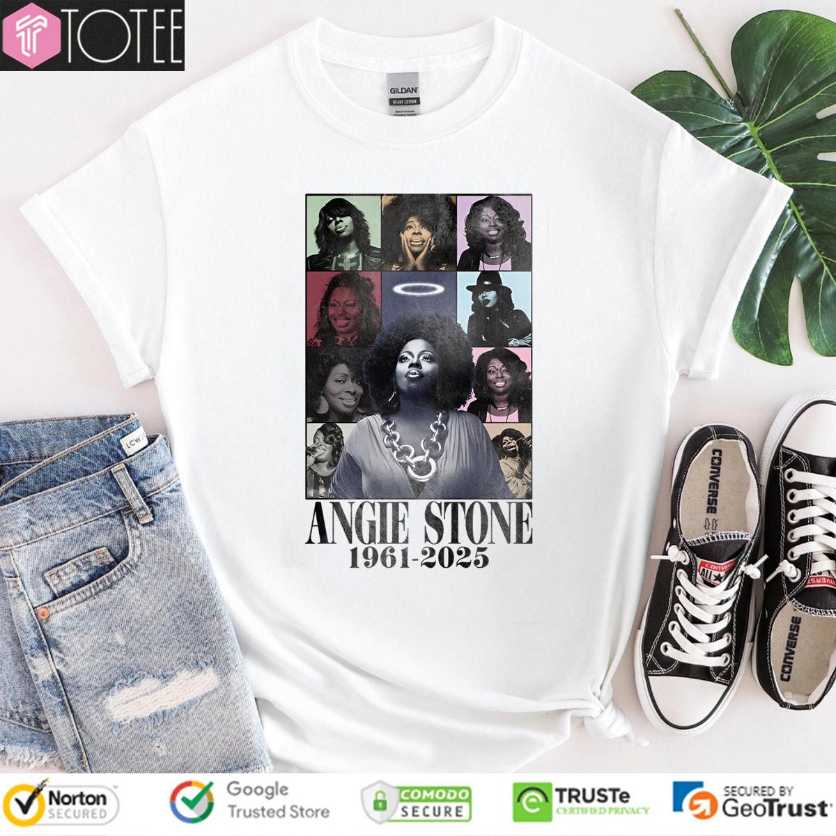 Rest In Peace Angie Stone 1961-2025 Version Eras Tour T-Shirt
