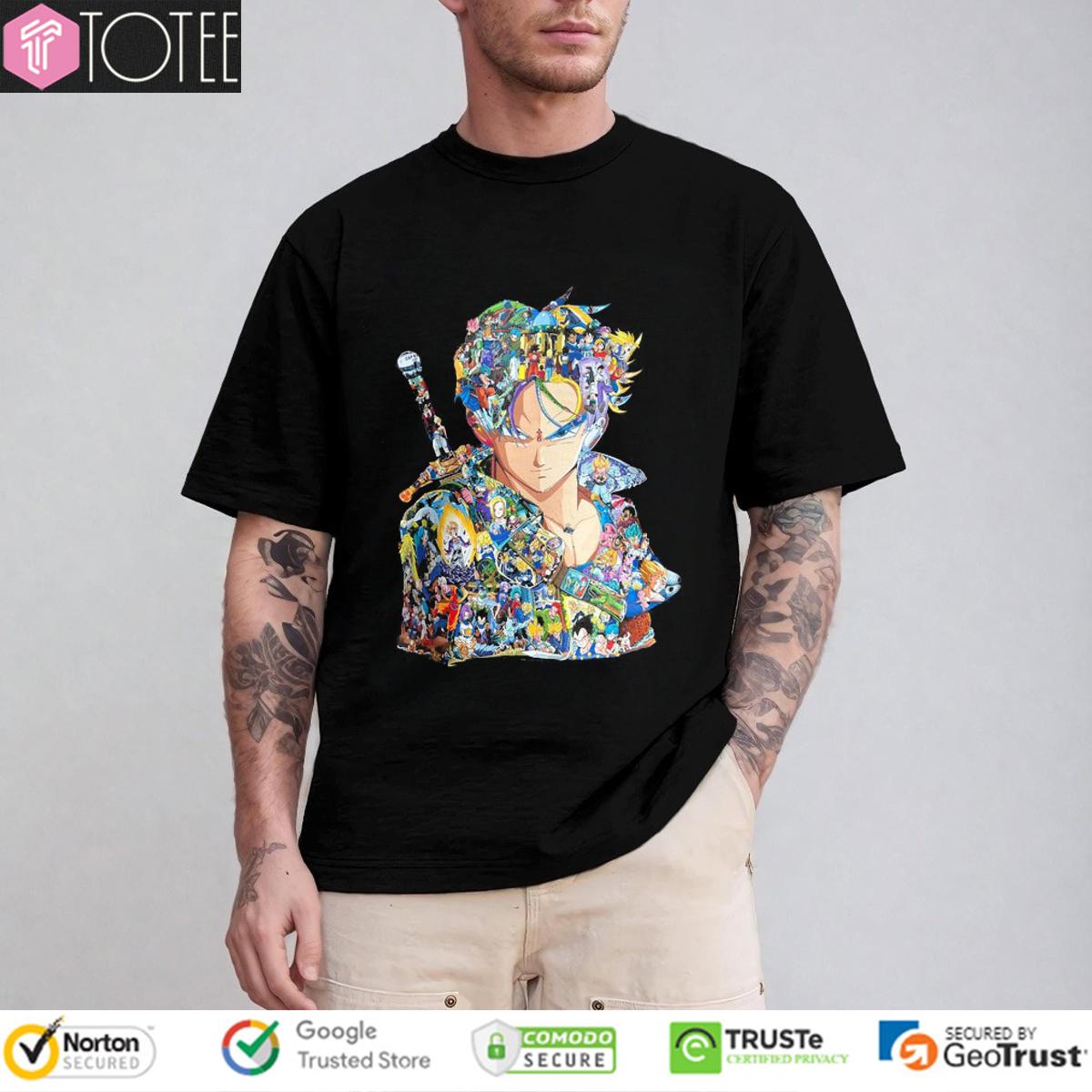 All Characters Inside Trunks Dragon Ball T-Shirt