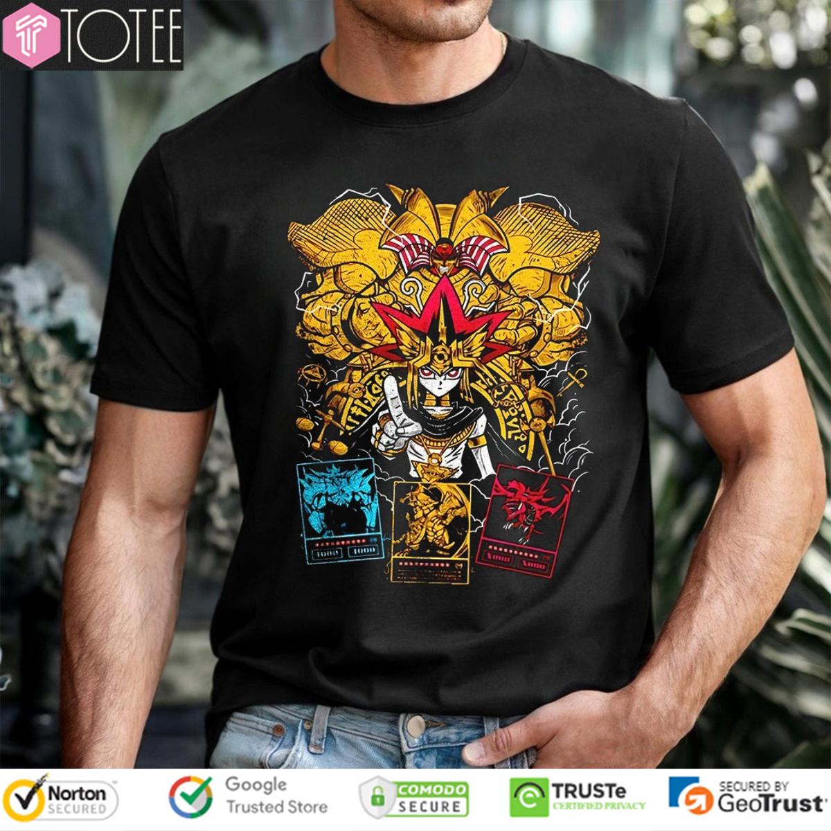 Yugioh Exodia The Egyptian God Cards T-Shirt