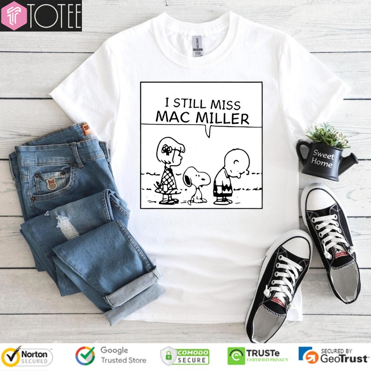 Peanuts Snoopy Charlie Brown I Still Miss Mac Miller Shirt, Sweater