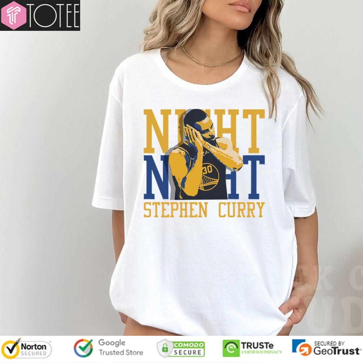 Stephen Curry Night Night Painting T-shirt