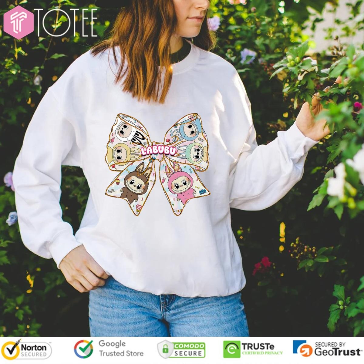 Bow Cute Labubu The Monsters sweatshirt