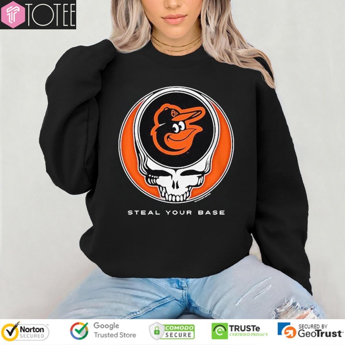 Grateful Dead Baltimore Orioles Baseball sweatshirt
