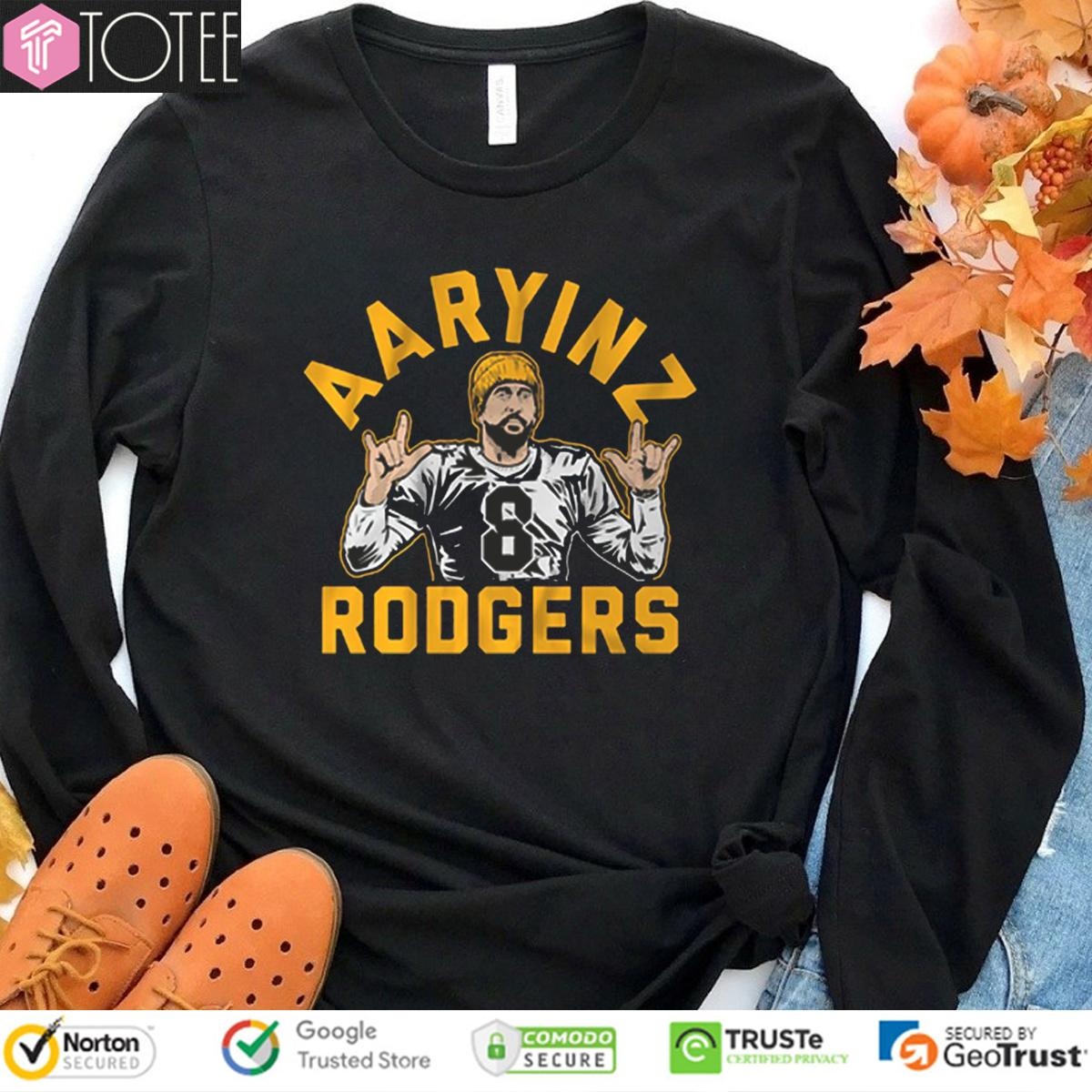 Aaryinz Aaron Rodgers Pittsburgh Steelers sweatshirt
