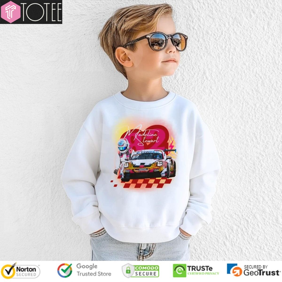 Madeline Stewart 82 Nascar 2025 Incoming Retro Style sweatshirt