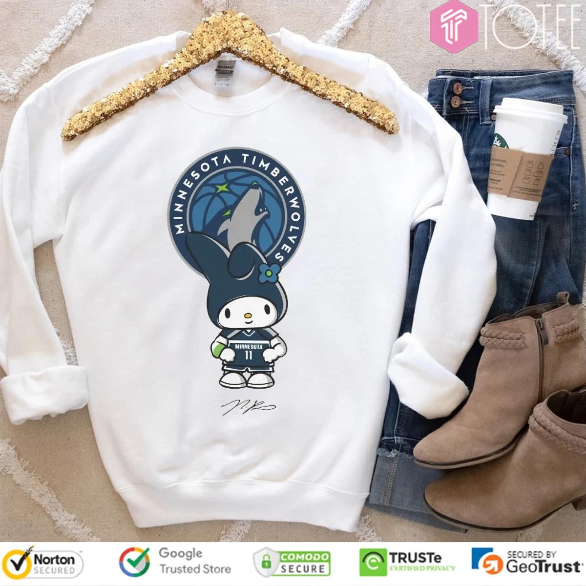 Minnesota Timberwolves Naz Reid Hello Kitty Signature sweatshirt