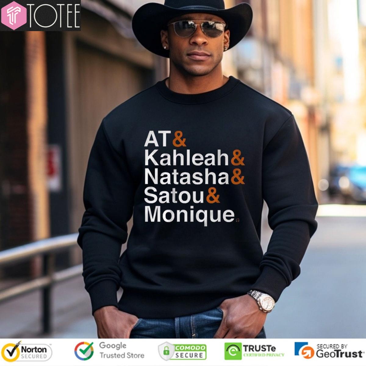 Phoenix Mercury Players Names At Kahleah Natasha Satou Monique sweatshirt