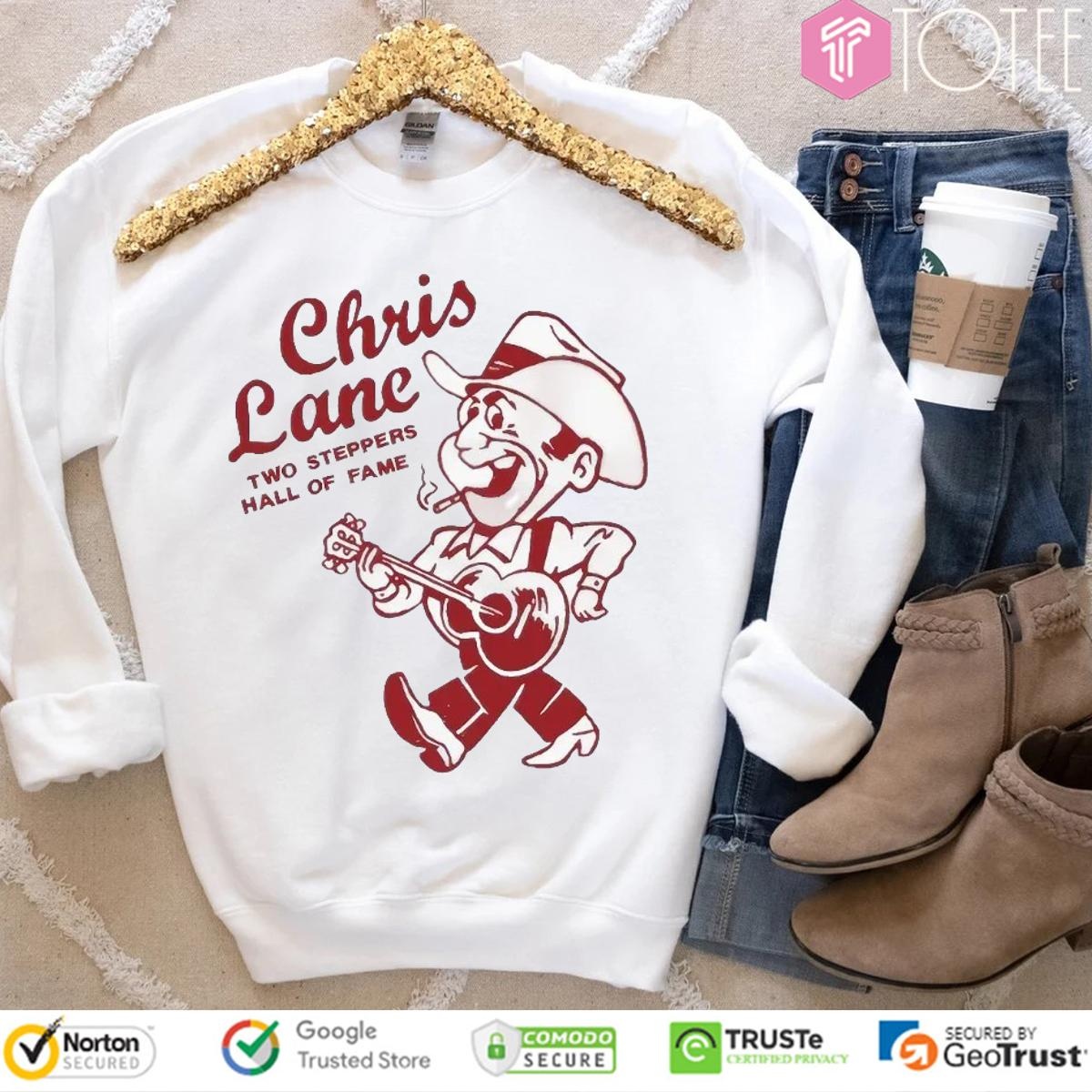 Chris Lane Two Steppers Hall Of Fame Tour sweatshirt