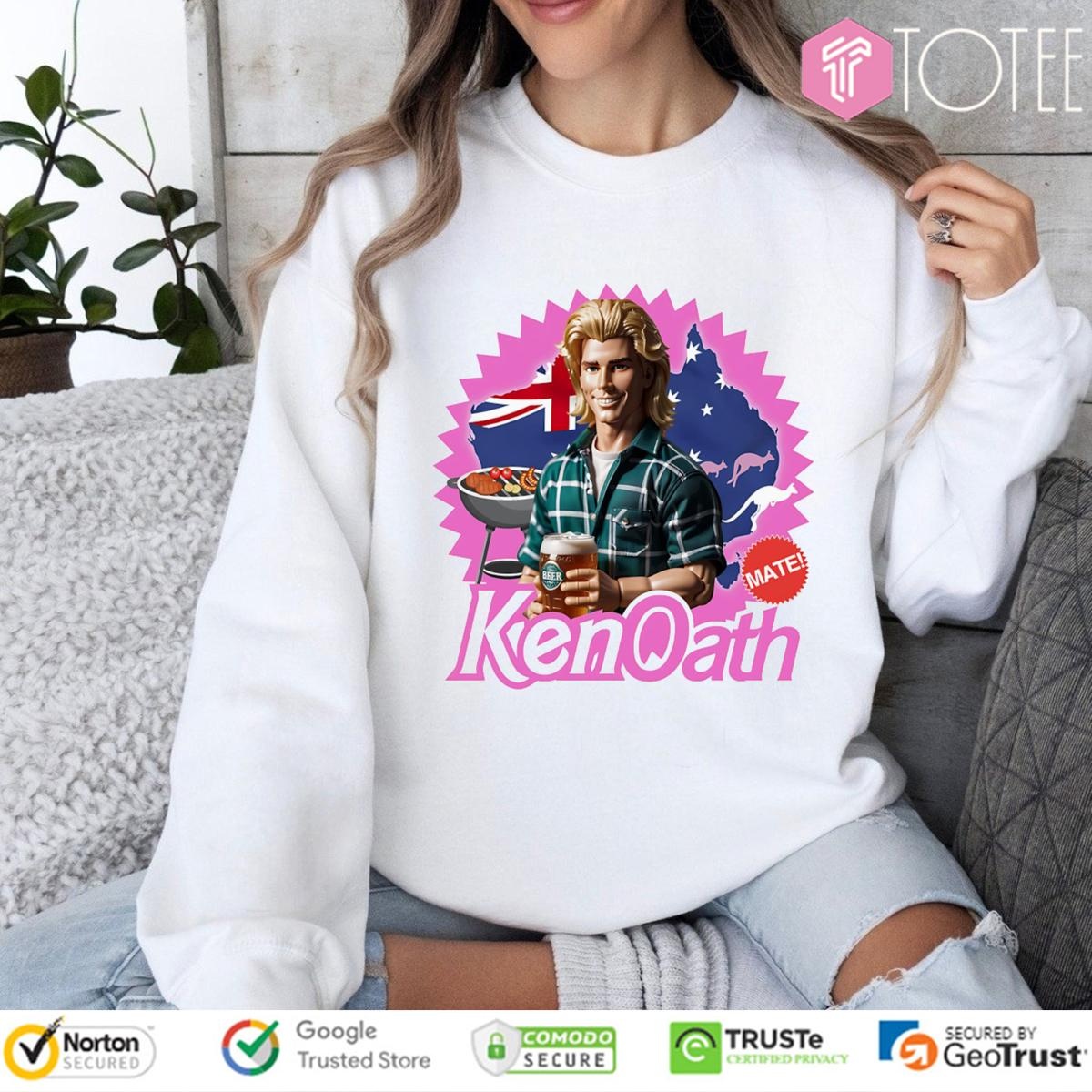 Aussie Bogan Ken Ken Oath Mate Retro sweatshirt
