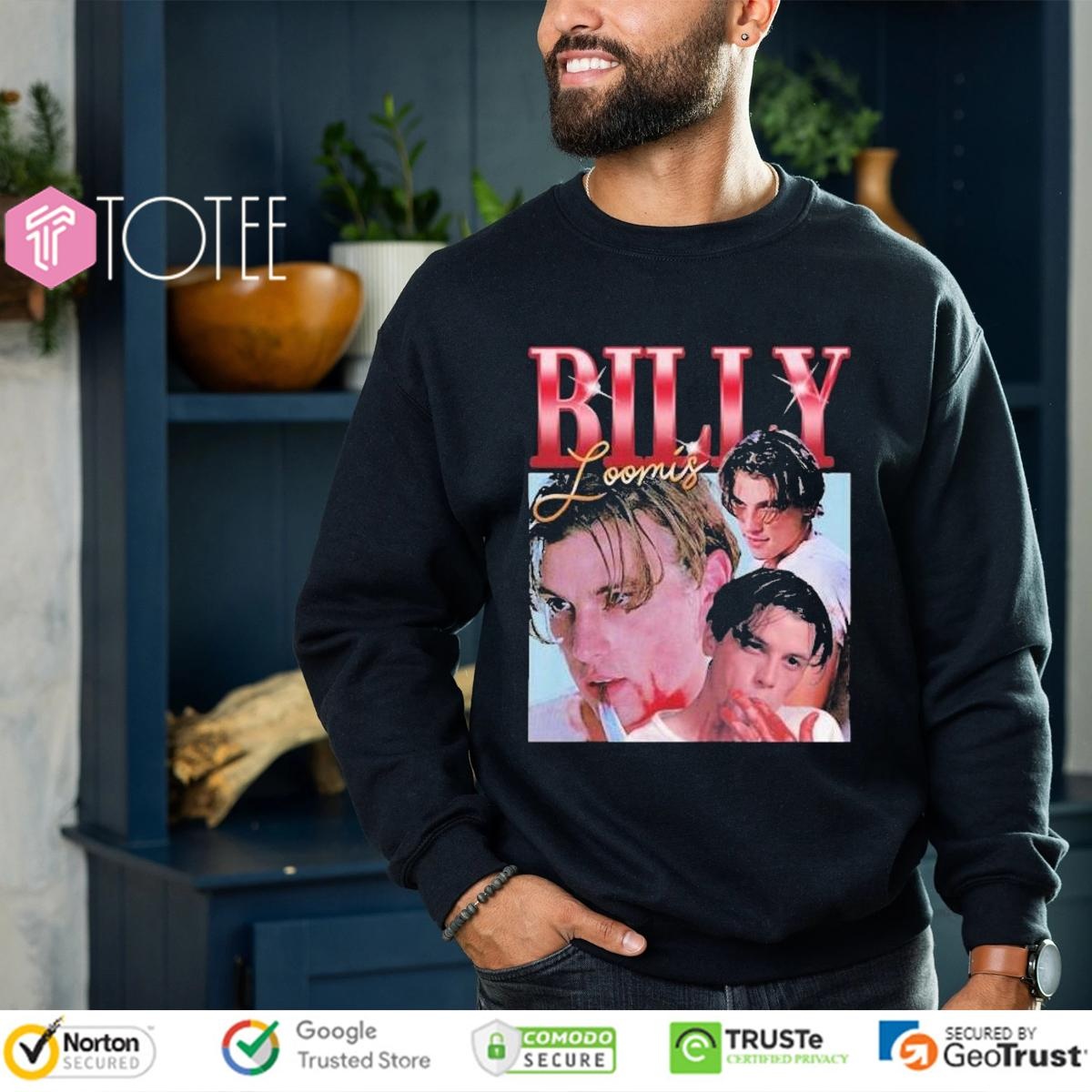 Billy Loomis Scream Vintage Bootleg Graphic sweatshirt