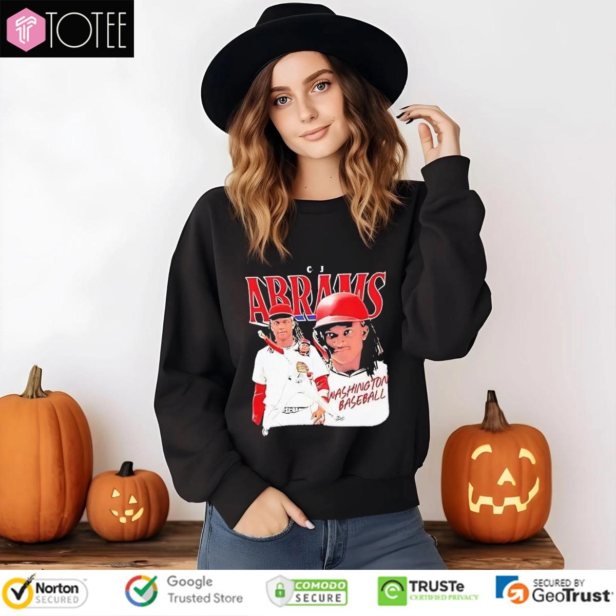 Cj Abrams Washington Nationals Baseball Shirt sweatshirt