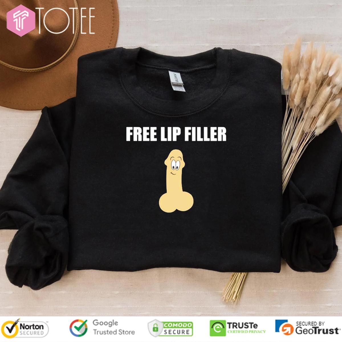 Dick Free Lip Filler Joshua Summerhays sweatshirt